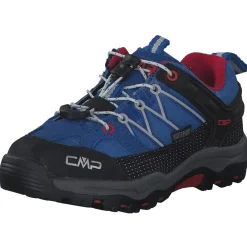 CMP Rigel Low 3Q54554 M, Trekkingschuhe, Kinder, cobalto-stone-fire