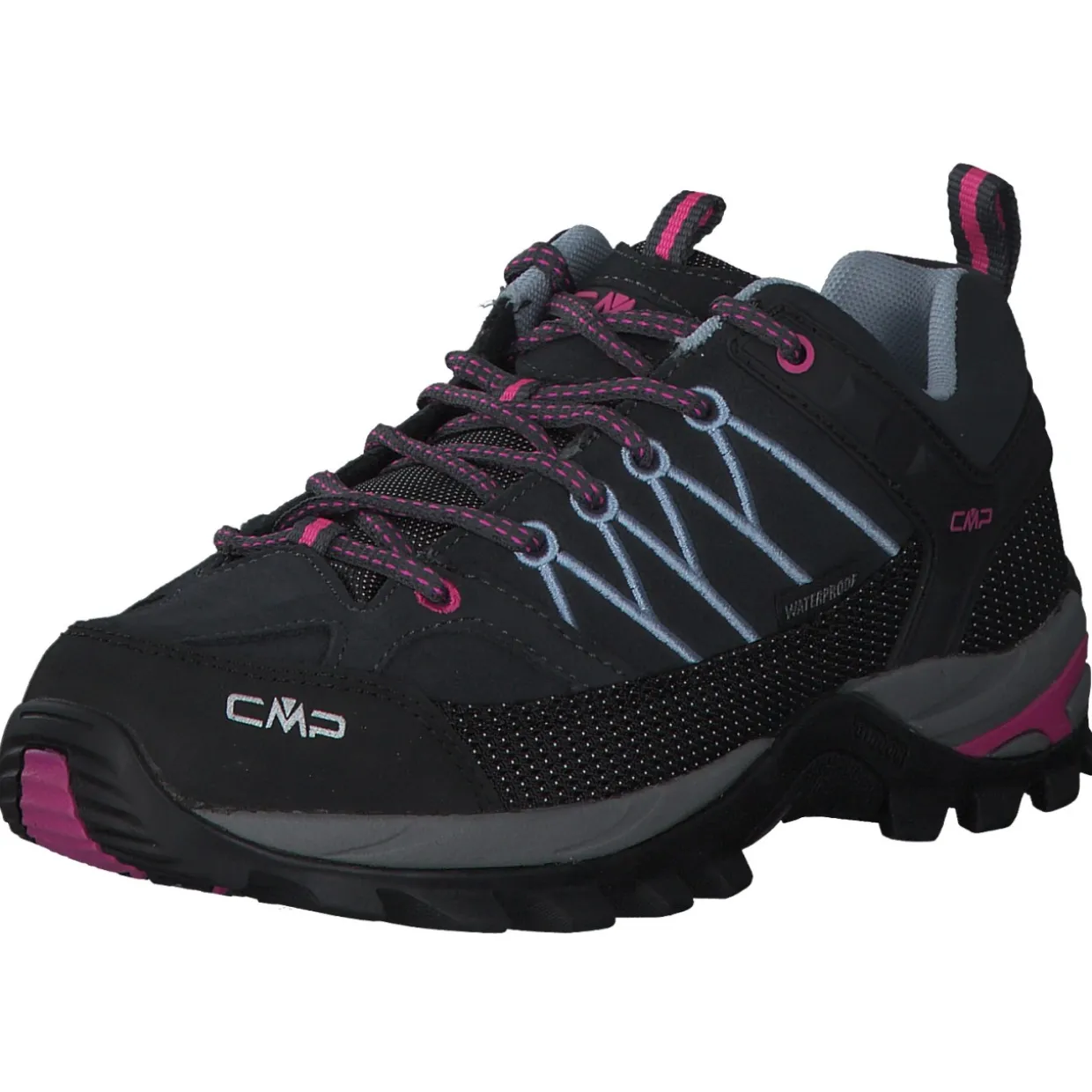 CMP Rigel Low 3Q13246, Trekkingschuhe, Damen, Tiitanio.Skyway