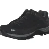 CMP Rigel Low 3Q13247, Trekkingschuhe, Herren, Schwarz (Nero - Grey Schwarz)