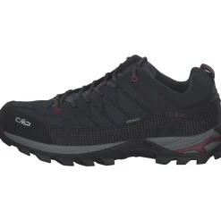 CMP Rigel Low 3Q13247, Trekkingschuhe, Herren, Schwarz (Asphalt-Syrah)
