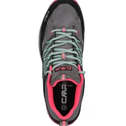 CMP Rigel Low 3Q54554 W, Trekkingschuhe, Kinder, cemento-pink fluo