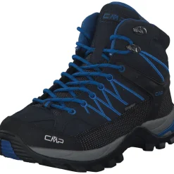 CMP Rigel Mid 3Q12947, Trekkingschuhe, Herren, Blau (Black/Blue)