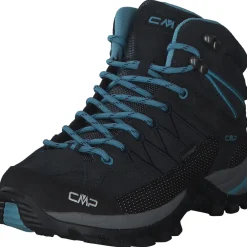 CMP Rigel Mid 3Q12946, Trekkingschuhe, Damen, B.BLUE-CLOROPHILLA