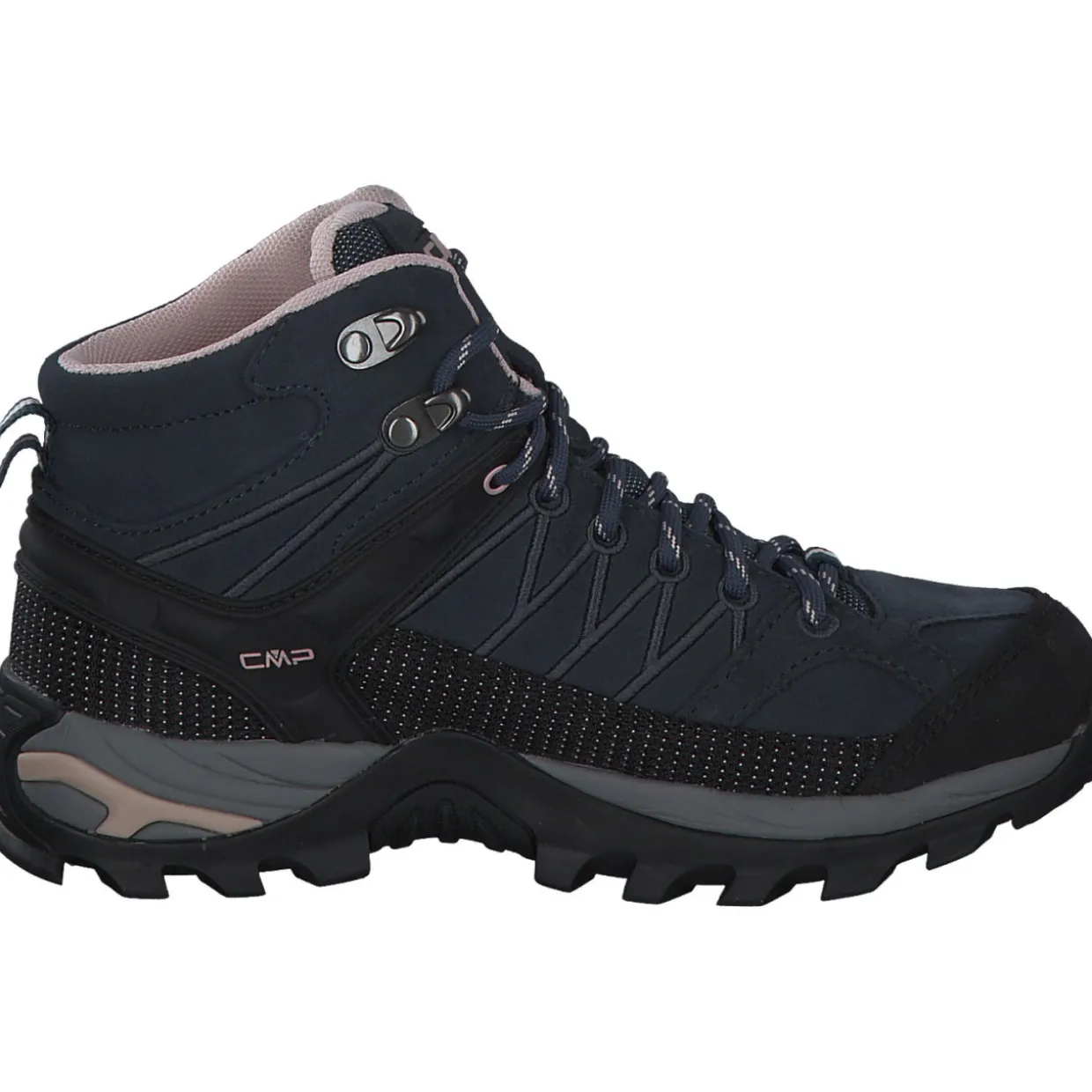 CMP Rigel Mid 3Q12946, Trekkingschuhe, Damen, asphalt antracite rose