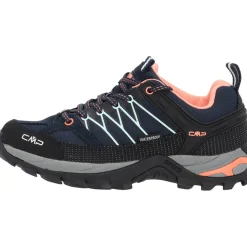 CMP Rigel 3Q54456, Trekkingschuhe, Damen, Blau (Blue-Giada-Peach)
