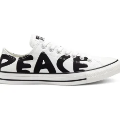 Converse CTAS OX, Sneakers Low, Damen, white/black/white