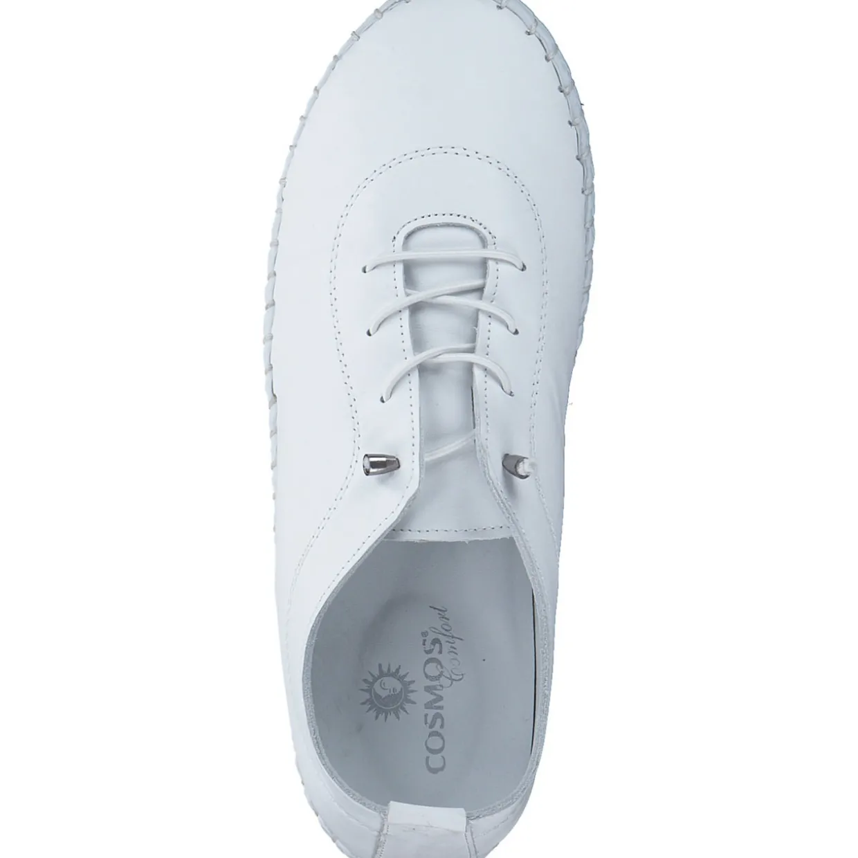 Cosmos Comfort 6143401, Slipper, Damen, Weiß (White)