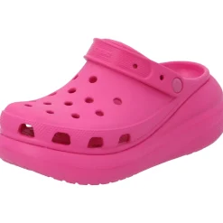 Crocs Classic Crush Clog 207521, Badeschuhe, Damen, juice
