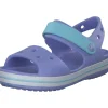 Crocs Crocband Sandal 12856, Badeschuhe, Damen, Blau
