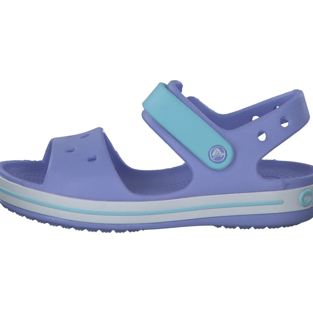 Crocs Crocband Sandal 12856, Badeschuhe, Damen, Blau