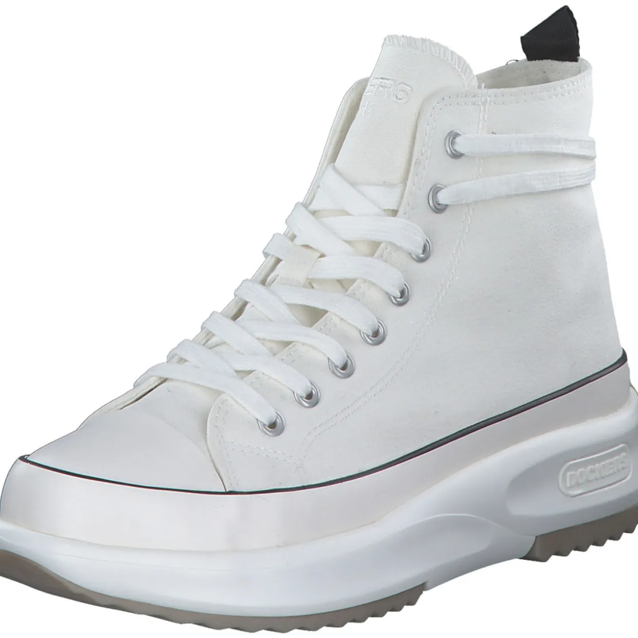 Dockers 51IV201, Stiefel, Damen, weiss/schwarz