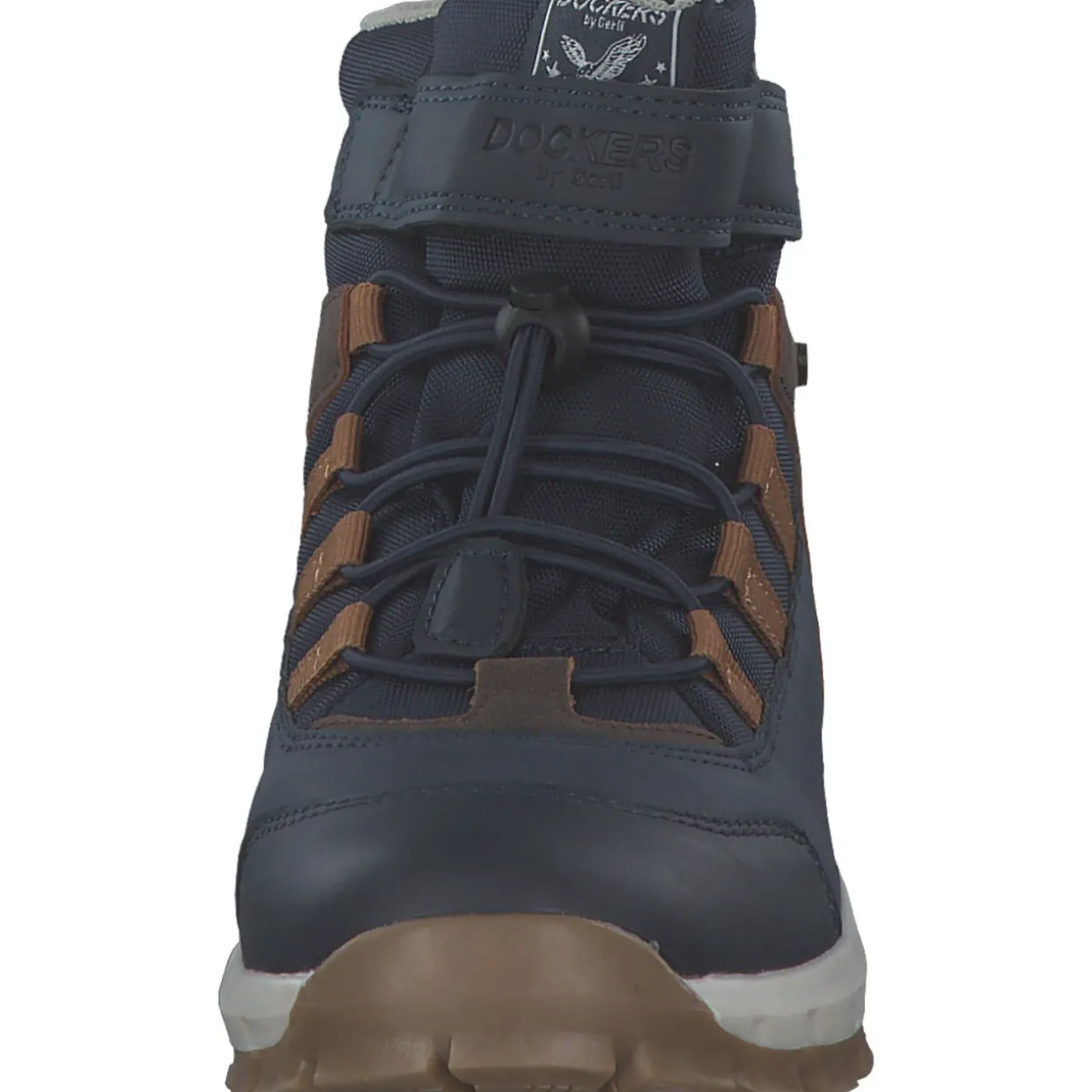 Dockers 53SV701-637606, Winterstiefel, Kinder, blau/multi