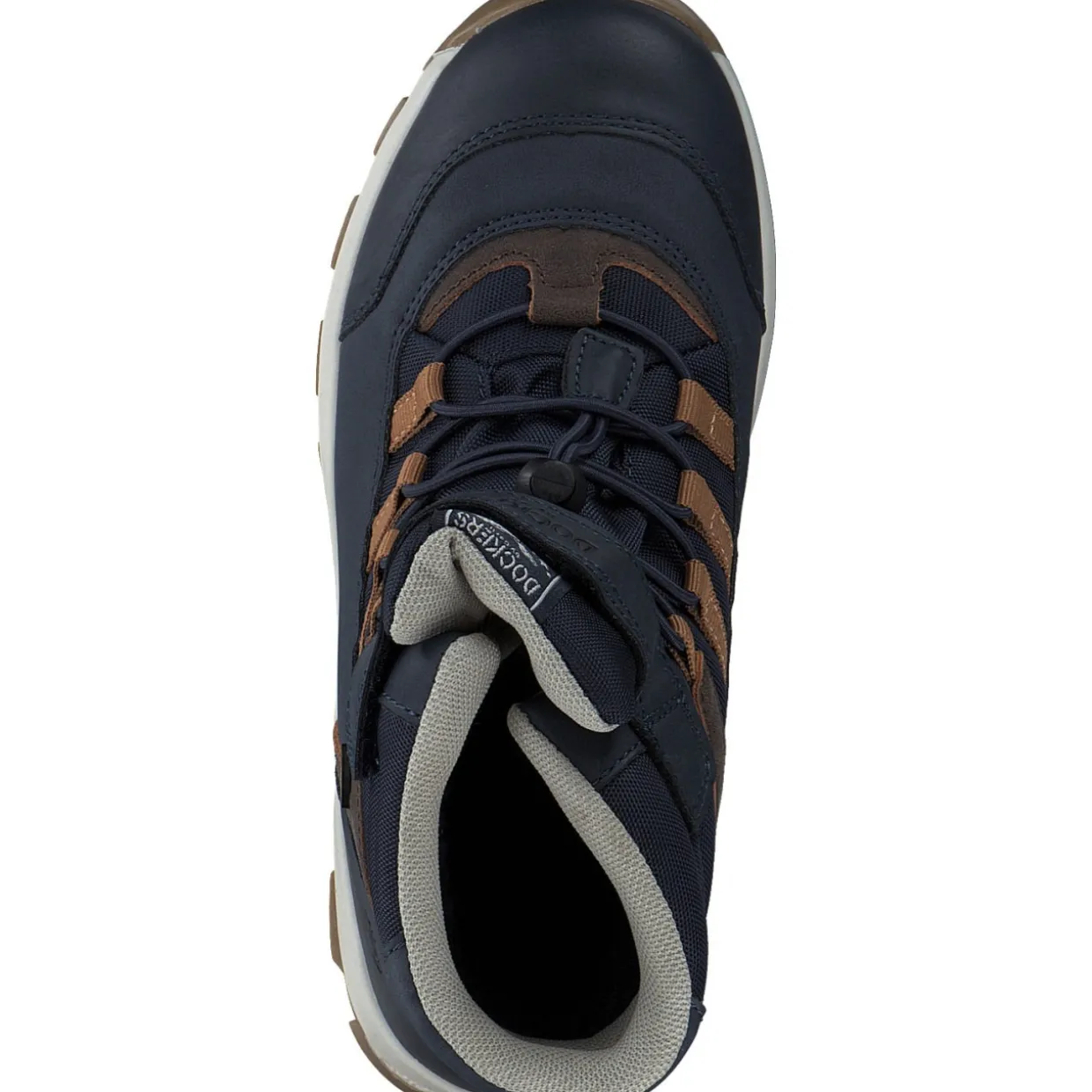 Dockers 53SV701-637606, Winterstiefel, Kinder, blau/multi