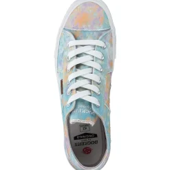 Dockers 40TH201, Schnürschuhe, Damen, blau/multi