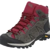 EB-Sport 221124, Wanderstiefel, Damen, grau/bordeaux