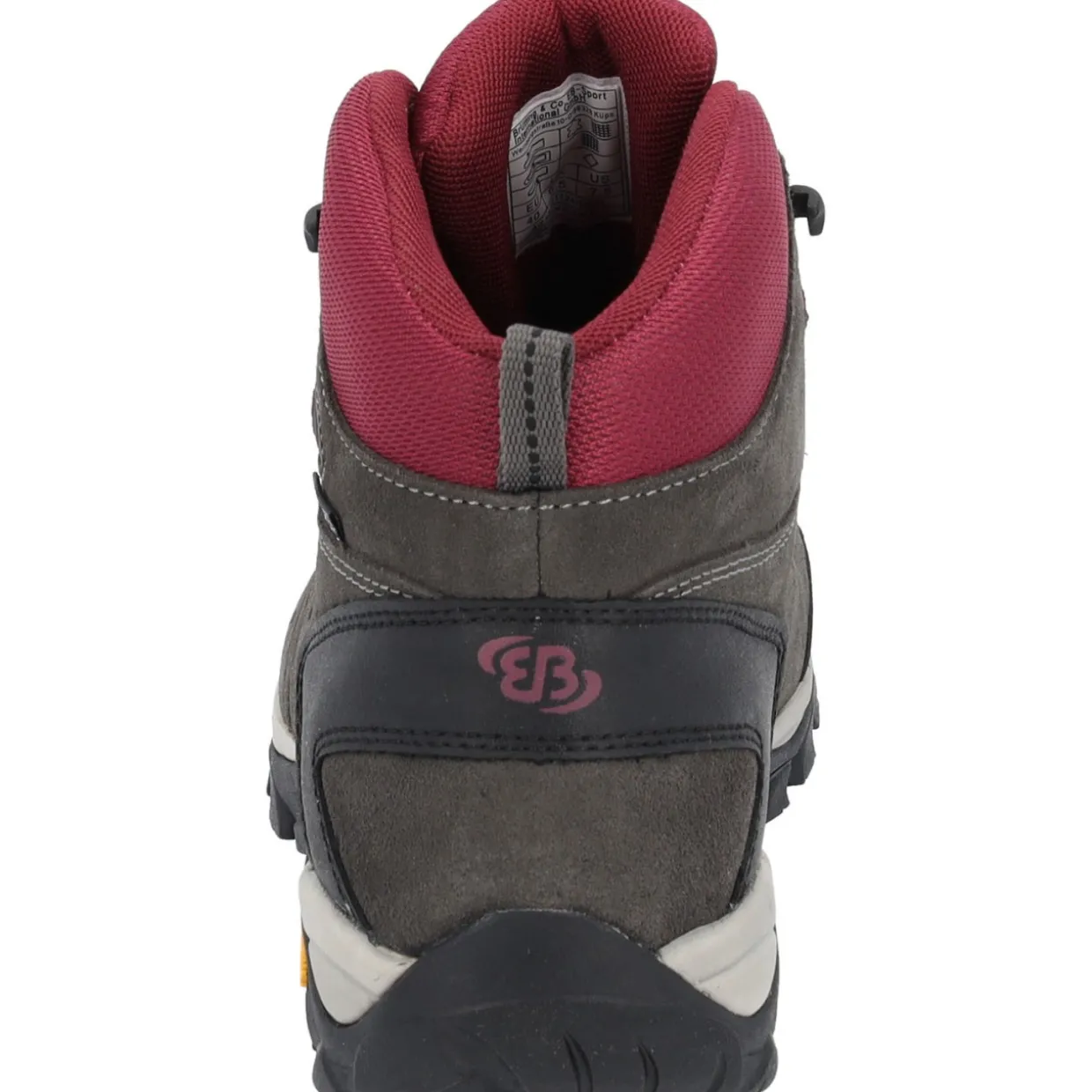 EB-Sport 221124, Wanderstiefel, Damen, grau/bordeaux