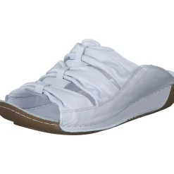 Esgano 1739600, Plateau-Pantoletten, Damen, Weiß