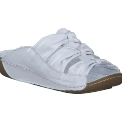Esgano 1739600, Plateau-Pantoletten, Damen, Weiß