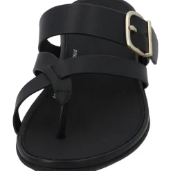 Fit Flop Gracie Buckle HM5, Zehentrenner, Damen, Schwarz