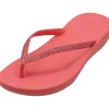 Fit Flop Iqushion Sparkle R08, Badeschuhe, Damen, rosy coral