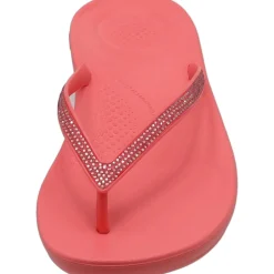 Fit Flop Iqushion Sparkle R08, Badeschuhe, Damen, rosy coral