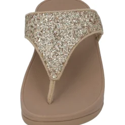 Fit Flop Lulu Glitter X03, Badeschuhe, Damen, latte beige