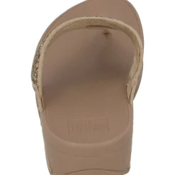Fit Flop Lulu Glitter X03, Badeschuhe, Damen, latte beige