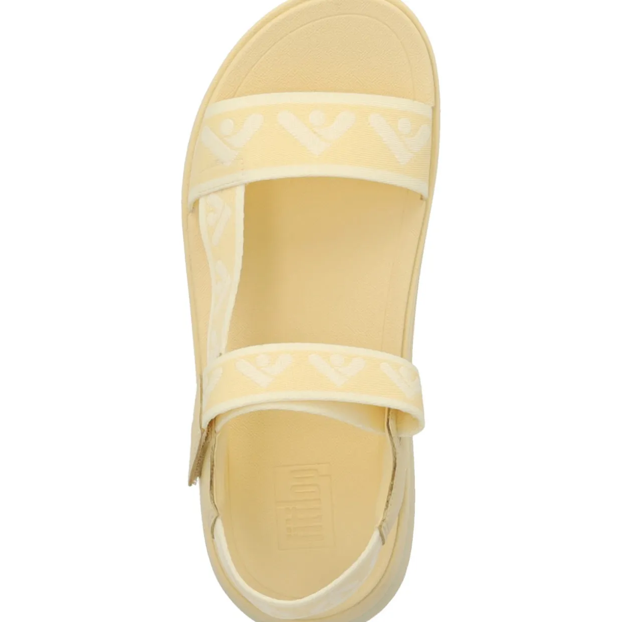 Fit Flop Surff Webbing HL6, Sandaletten, Damen, Yellow