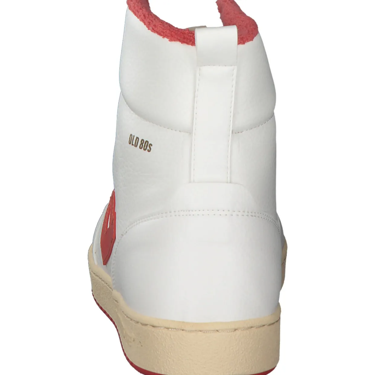 Flamingos Old 80s, Sneakers High, Damen, white vanilla tomato