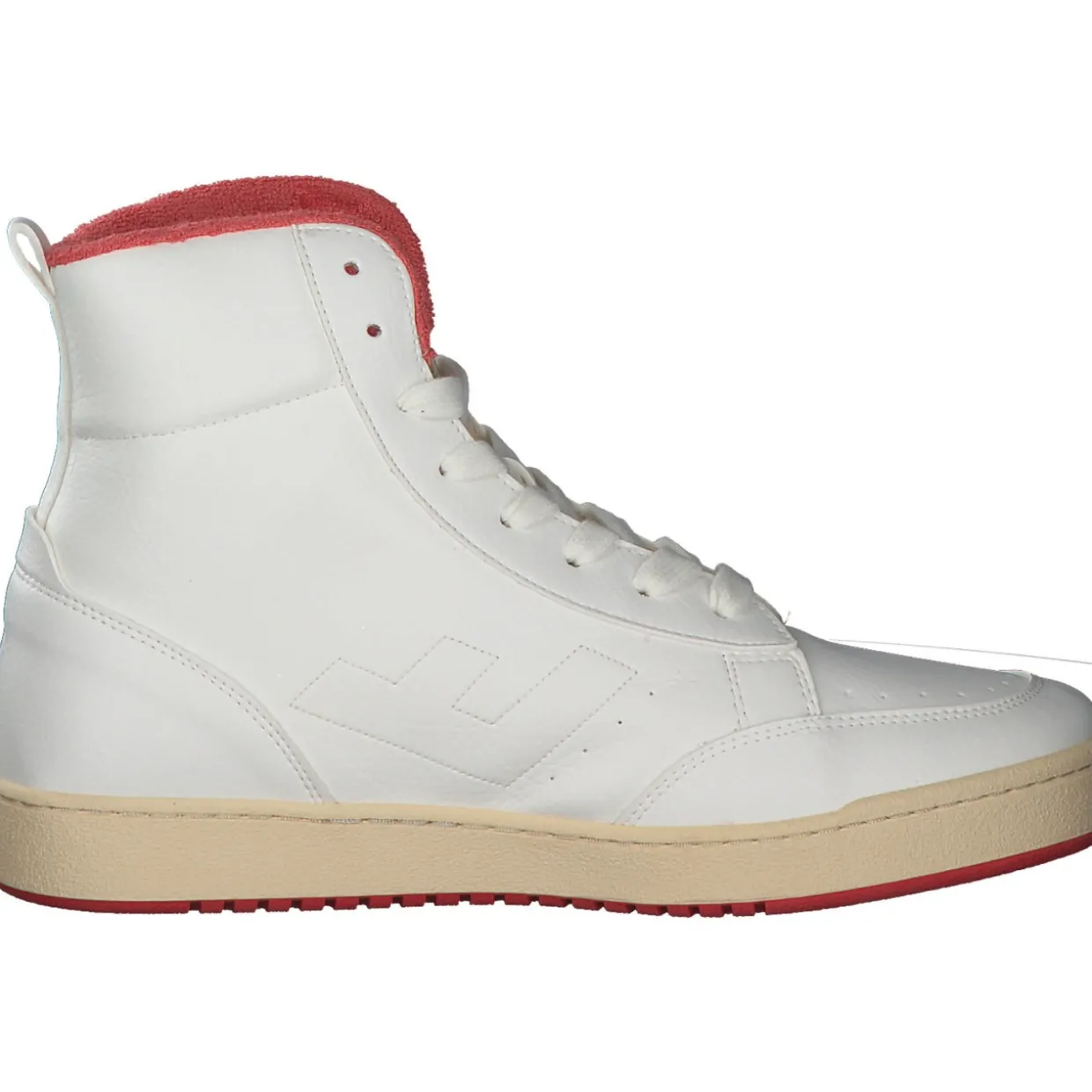 Flamingos Old 80s, Sneakers High, Damen, white vanilla tomato