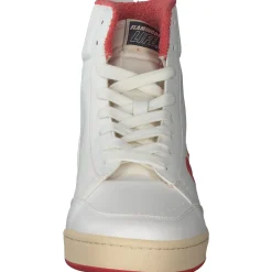 Flamingos Old 80s, Sneakers High, Damen, white vanilla tomato