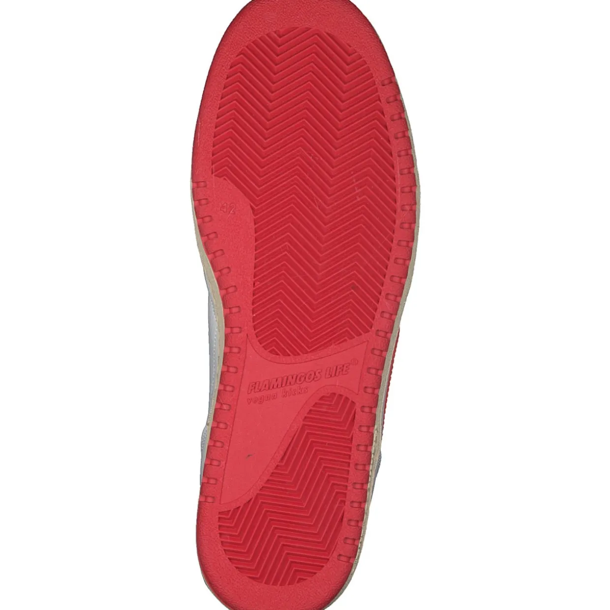 Flamingos Old 80s, Sneakers High, Damen, white vanilla tomato