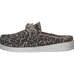 Fusion Ella, Plateau-Pantoletten, Damen, chain leo beige