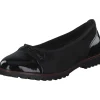 Gabor 94.100, Ballerinas, Damen, schwarz (cognac)