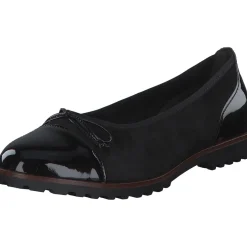 Gabor 94.100, Ballerinas, Damen, schwarz (cognac)