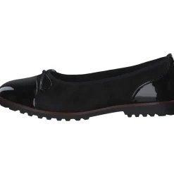 Gabor 94.100, Ballerinas, Damen, schwarz (cognac)