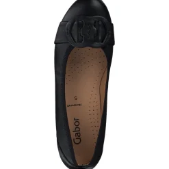 Gabor 64.163, Ballerinas, Damen, schwarz