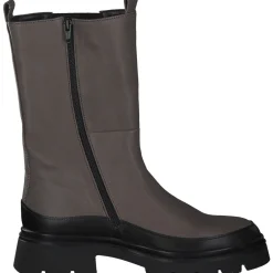 Gabor 91.834, Chelsea Boots, Damen, taupe/schwarz