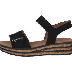 Gabor 44.554, Keilsandaletten, Damen, schwarz