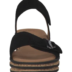 Gabor 44.554, Keilsandaletten, Damen, schwarz