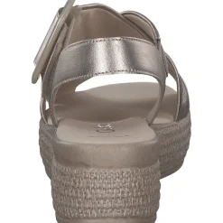 Gabor 64.572, Keilsandaletten, Damen, Puder