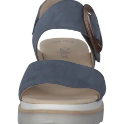 Gabor 84.645, Keilsandaletten, Damen, Blau