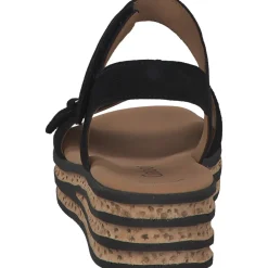 Gabor 44.554, Keilsandaletten, Damen, schwarz