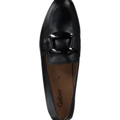 Gabor 45.215, Mokassins, Damen, Schwarz