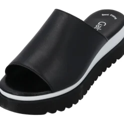 Gabor 84.613, Pantoletten, Damen, Schwarz