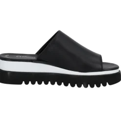 Gabor 84.613, Pantoletten, Damen, Schwarz