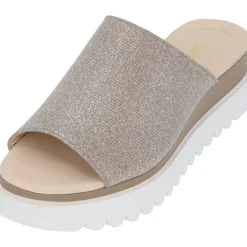 Gabor 24.613, Plateau-Pantoletten, Damen, rosato