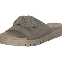 Gabor 43.747, Plateau-Pantoletten, Damen, Beige