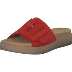 Gabor 43.751, Plateau-Pantoletten, Damen, Rot