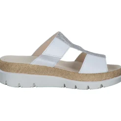 Gabor 43.721, Plateau-Pantoletten, Damen, weiss/ice